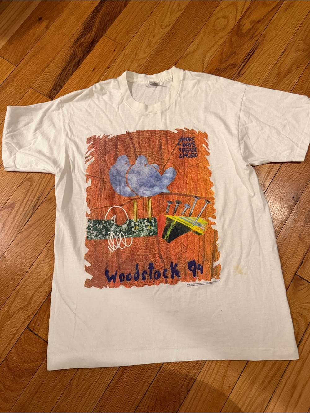 Vintage Woodstock 1994 men’s tshirt